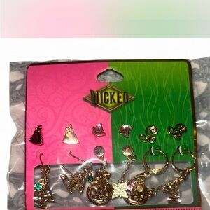 Wicked Gold and Pink Earring Set #her #wicked